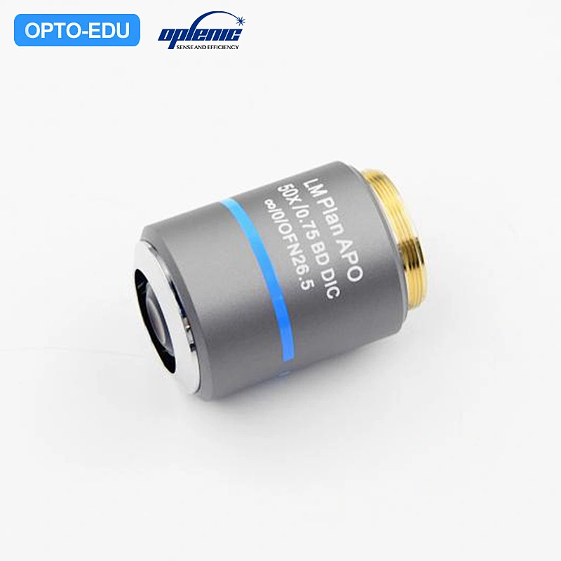 【Objective】OPLENIC® 45mm Series Super Flat Apochromatic Bright And Dark Field Objective Lens (For Semiconductors) MXAPO50XBD